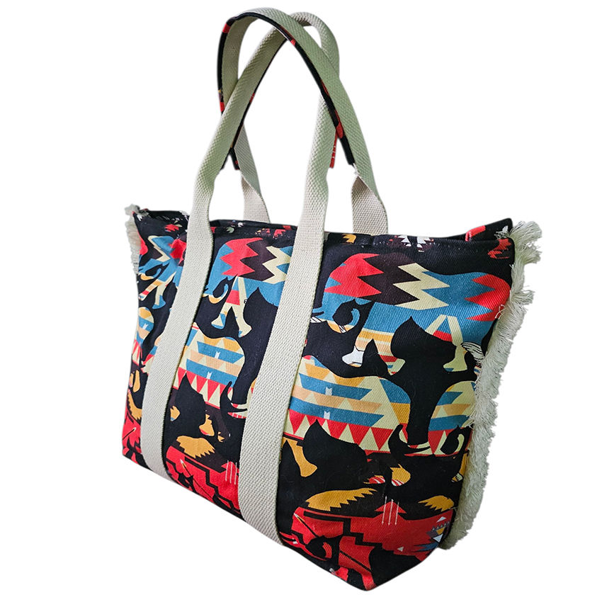 Thumbnail: Elephant warrior tote