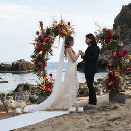 Corfu beach elopement