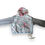 Thumbnail: Floral blanket hoodie with synch bottom