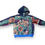 Thumbnail: Floral pansies blanket hoodie 