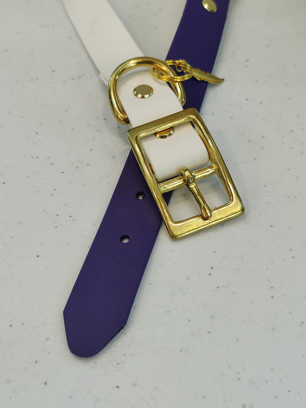 Thumbnail: Merlot Gaze Collar Biothane Collar