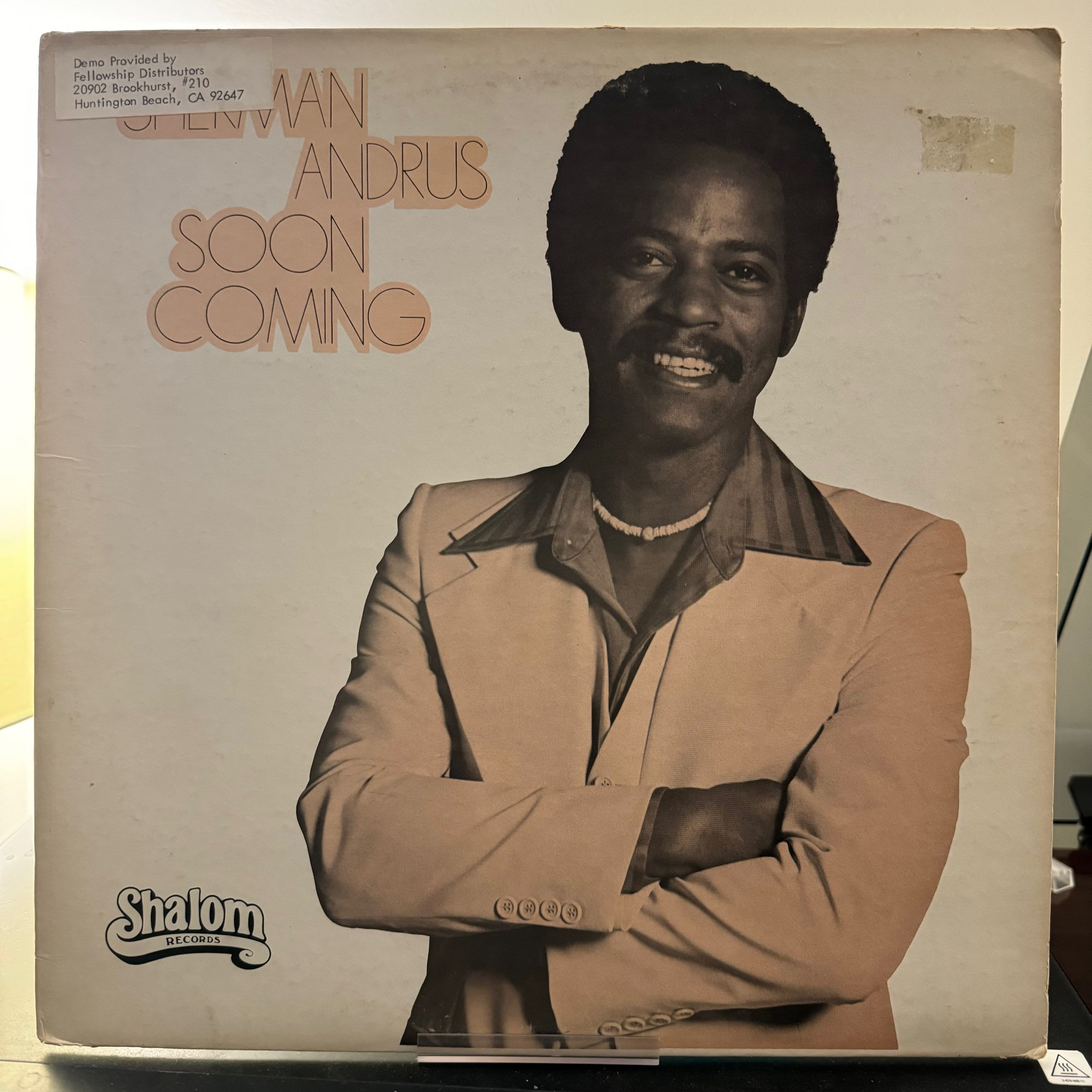 Sherman Andrus - Soon Coming LP