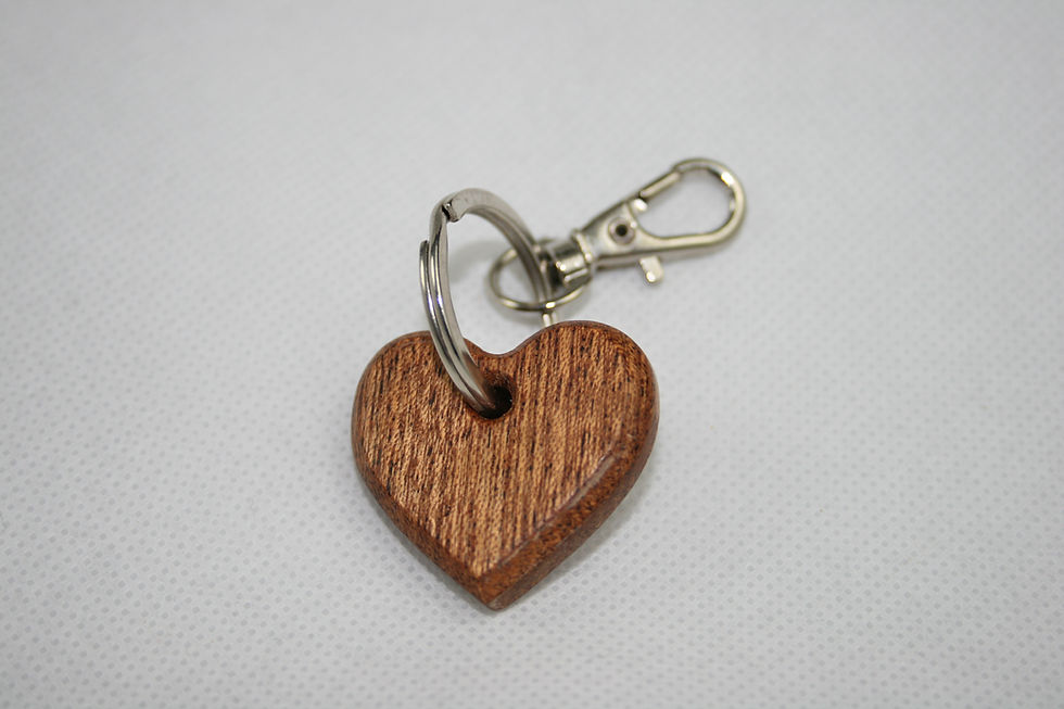 Thumbnail: Mahogany Heart Shaped Necklace