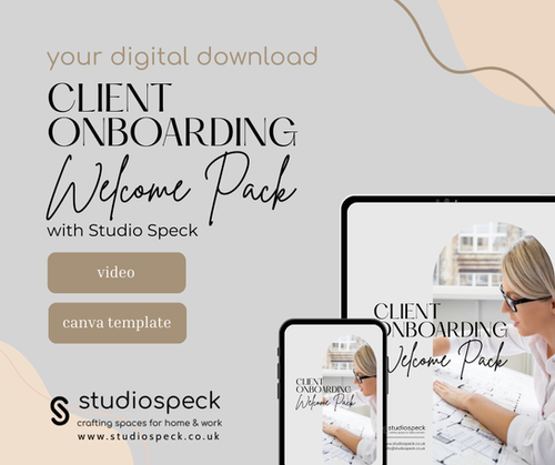 Interior Design Client Onboarding Template | Studio Speck