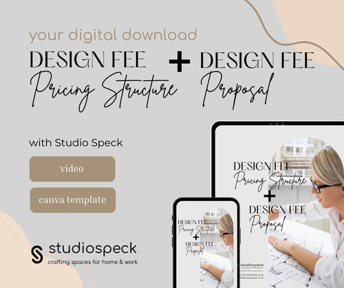Interior Design Pricing Structure + Design Fee Proposal Template ...