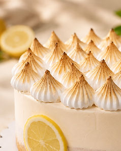 Pastel falso tarta de limón