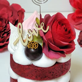 San Valentín, pasteles falsos amor verdadero