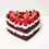 Miniatura: Tarta falsa con frutos rojos Red Velvet