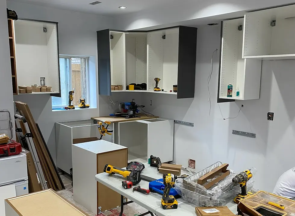 FurnitureMaster kitchen installation