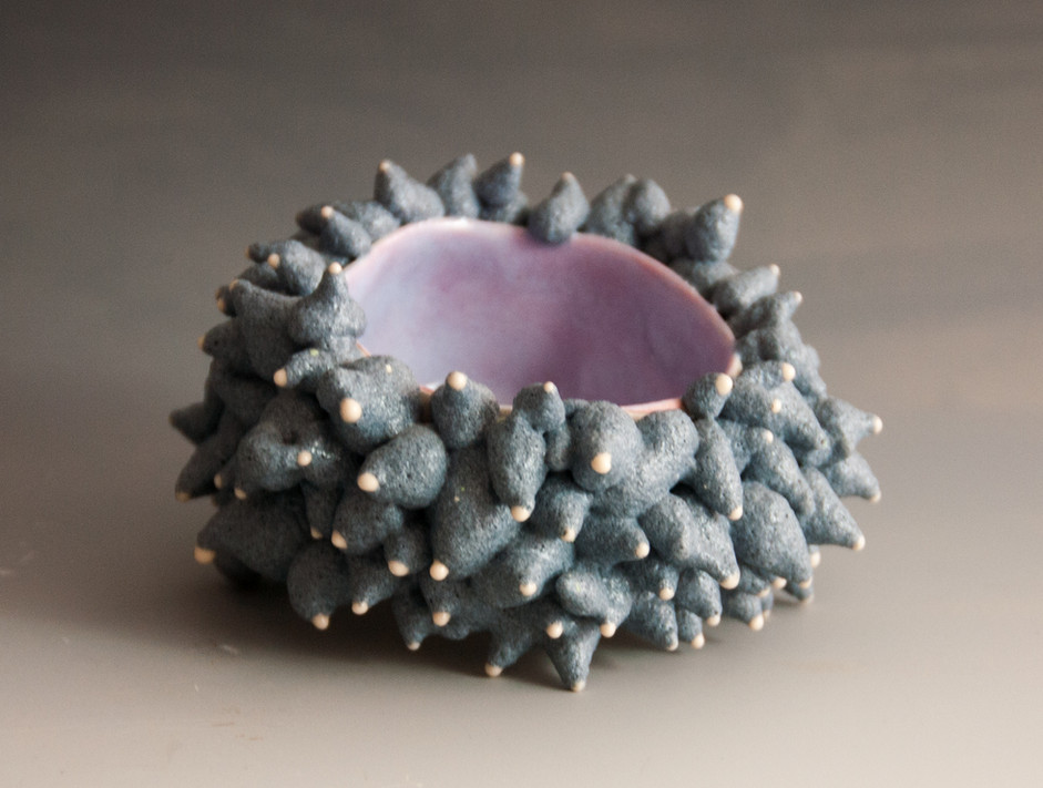 Blue-Grey Shot Glass