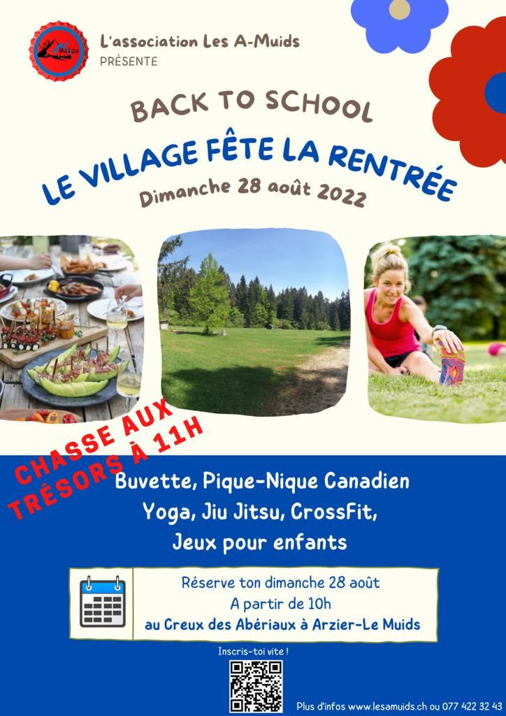 LE VILLAGE FÊTE LA RENTREE