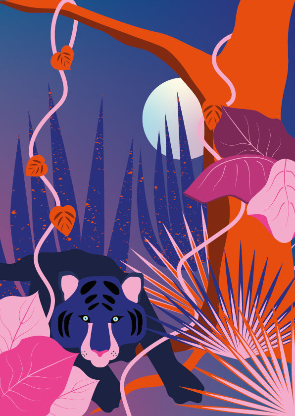 illustration_jungle_vegetale_Plan de tra