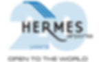 Hermes Airports 20 Years Logo with Tagline