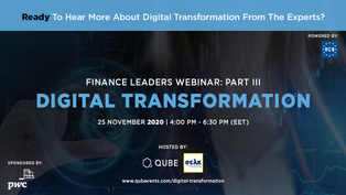 FINANCE LEADERS PART III - DIGITAL TRANSFORMATION