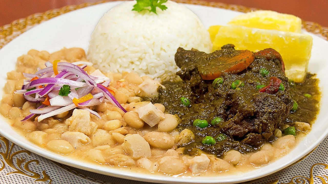 Seco de carne con frejol