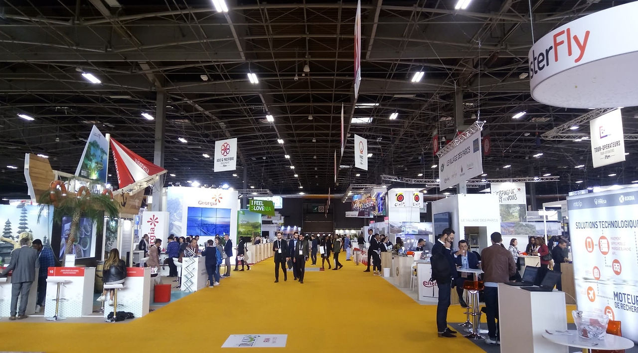 Intérieur du Salon