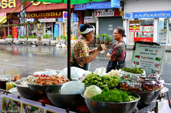 Stand de soupe thaï