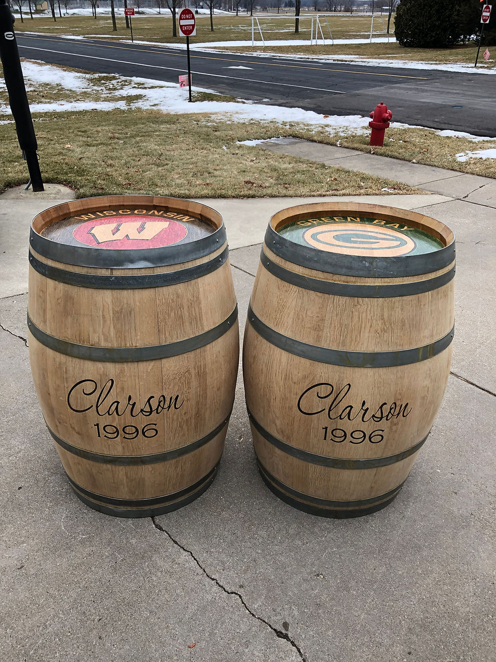 Thumbnail: Customized Wine Barrel