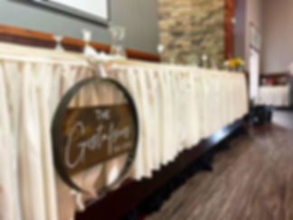 Personalized Barrel Ring Sign