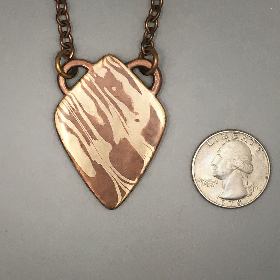 Thumbnail: Etruscan Mokume Gane Pendant