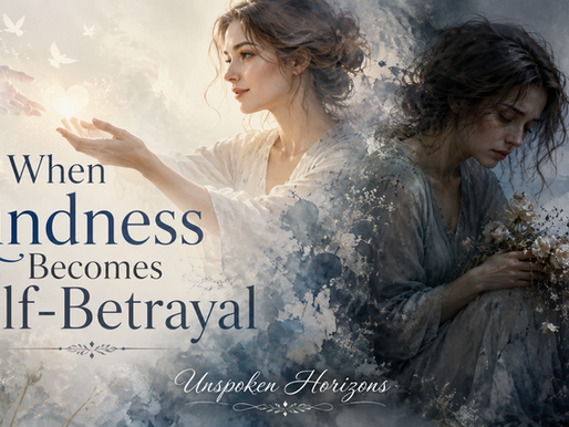 Kindness Becomes Self-Betrayal
