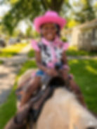 Cute girl on pony - KristinB
