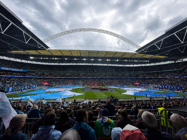 The Women's FA Cup Final at Wembley Stadium