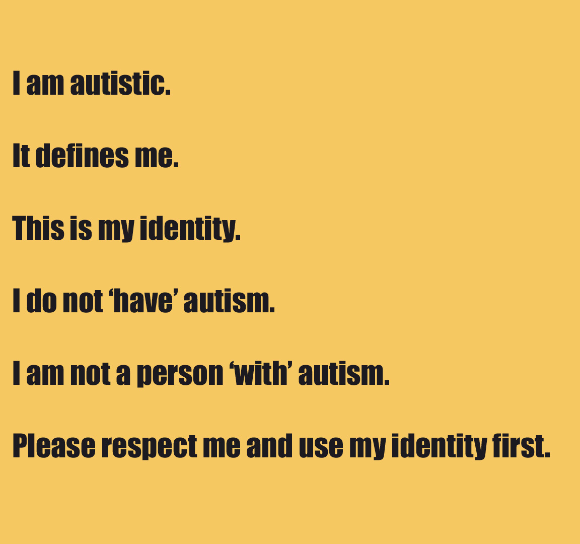 Autistic Identity Explanation
