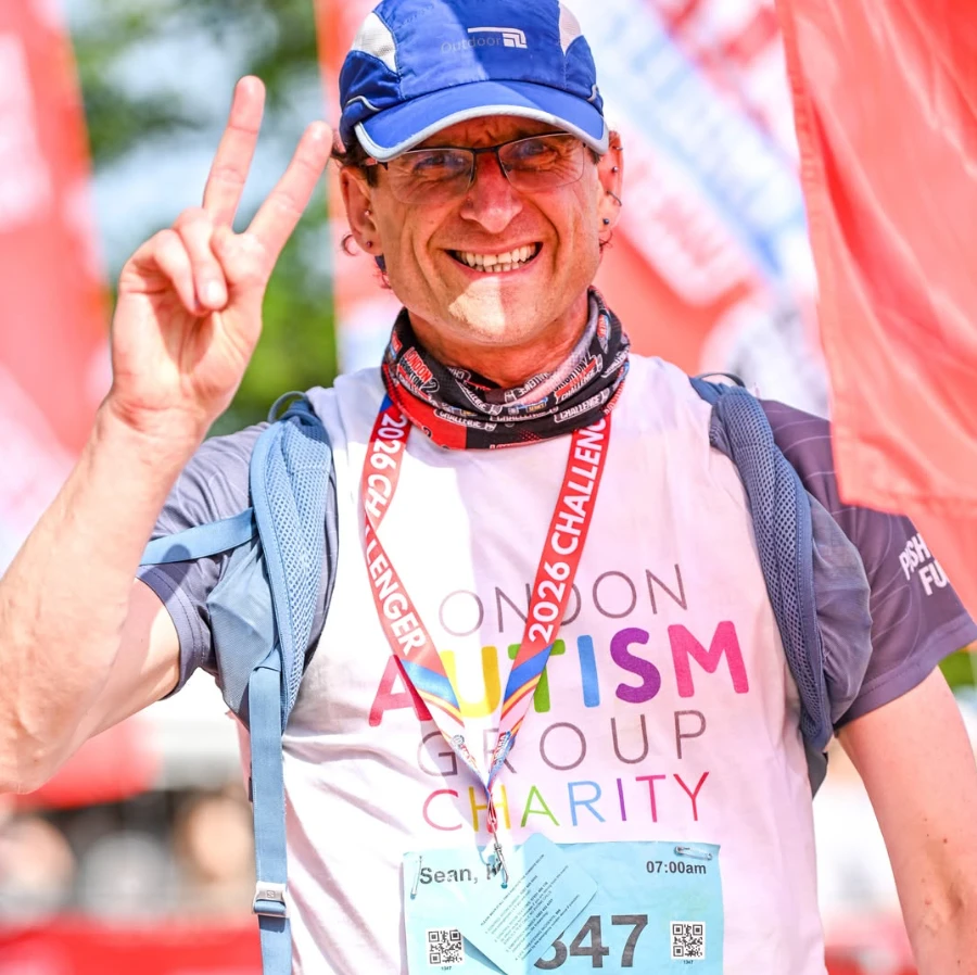 Sean Kennedy at the London to Brighton Ultra Challenge