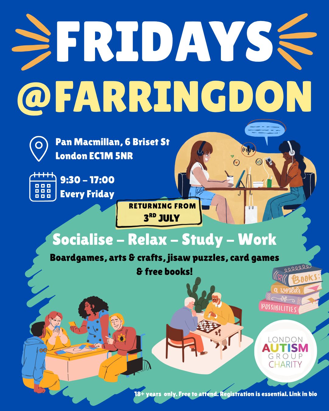 The Fridays at Farringdon space at Pan Macmillan