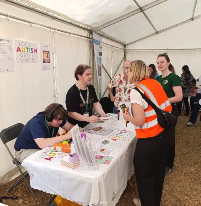 The LAGC stand at the Redbridge Disability Festival