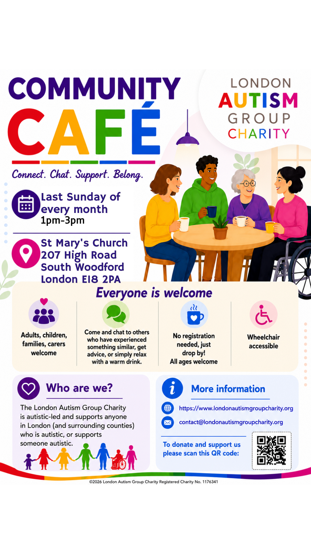 Woodford Community Cafe poster