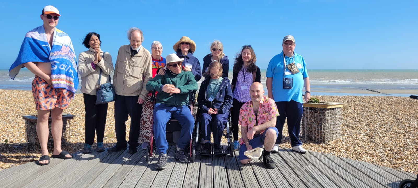 LAGC Ealing community on the seaside trip