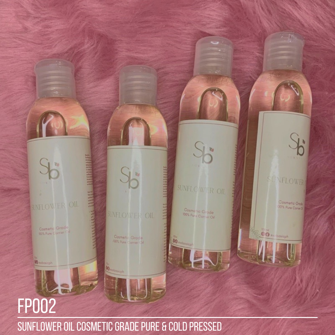 Sunflower Oil 100% Pure & Cold Pressed 100ml