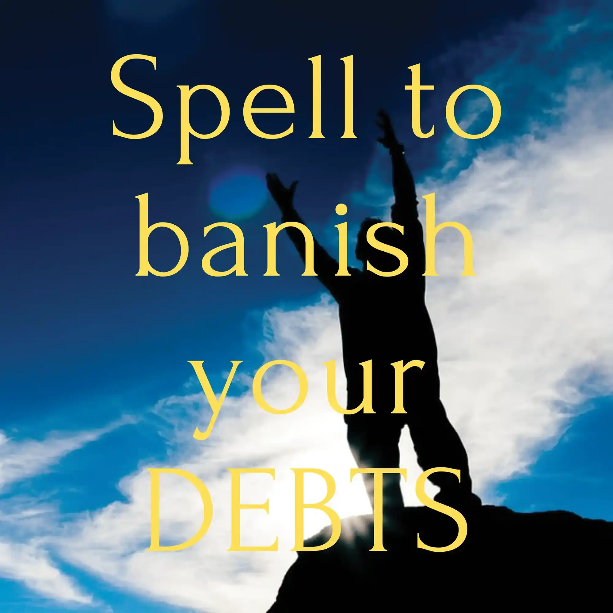Photo of a remote debt banishment ritual with candles used during focused spell casting to invite financial relief quickly
