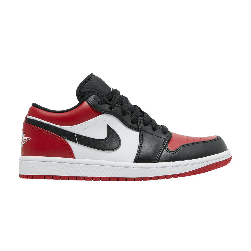 NIKE AIR JORDAN 1 LOW "BRED TOE"