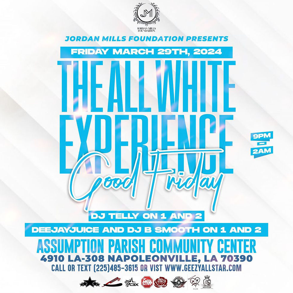 The all white experience Good Friday