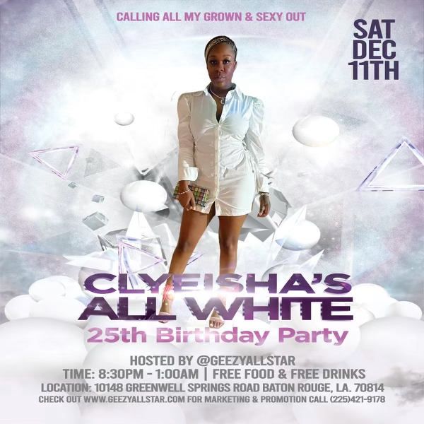 Clyeshas bday bash
