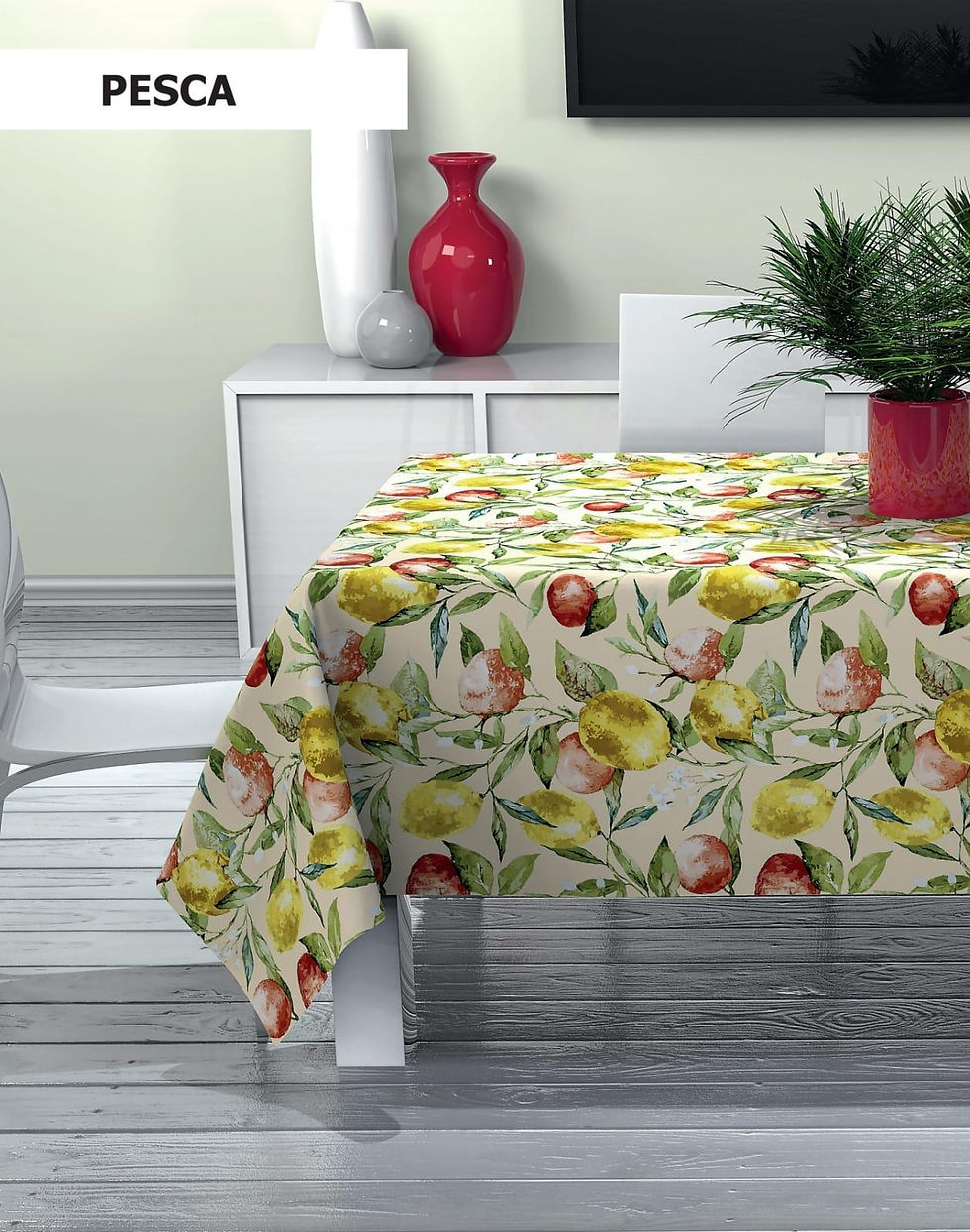 Miniatura: Tovaglia paplina digitale