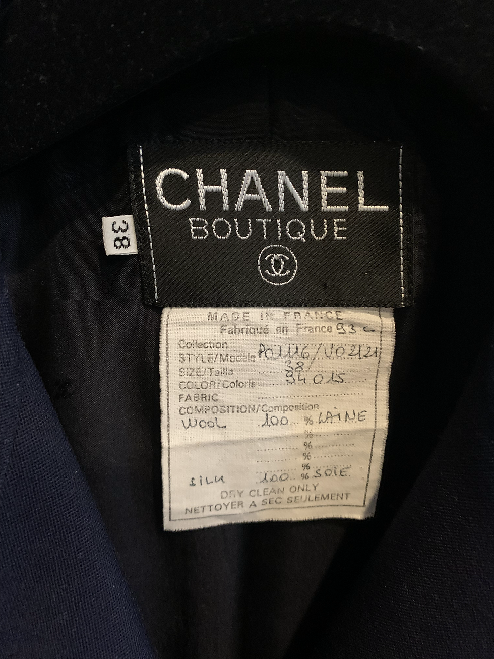Thumbnail: chanel wool jacket from 1993 cruise collection