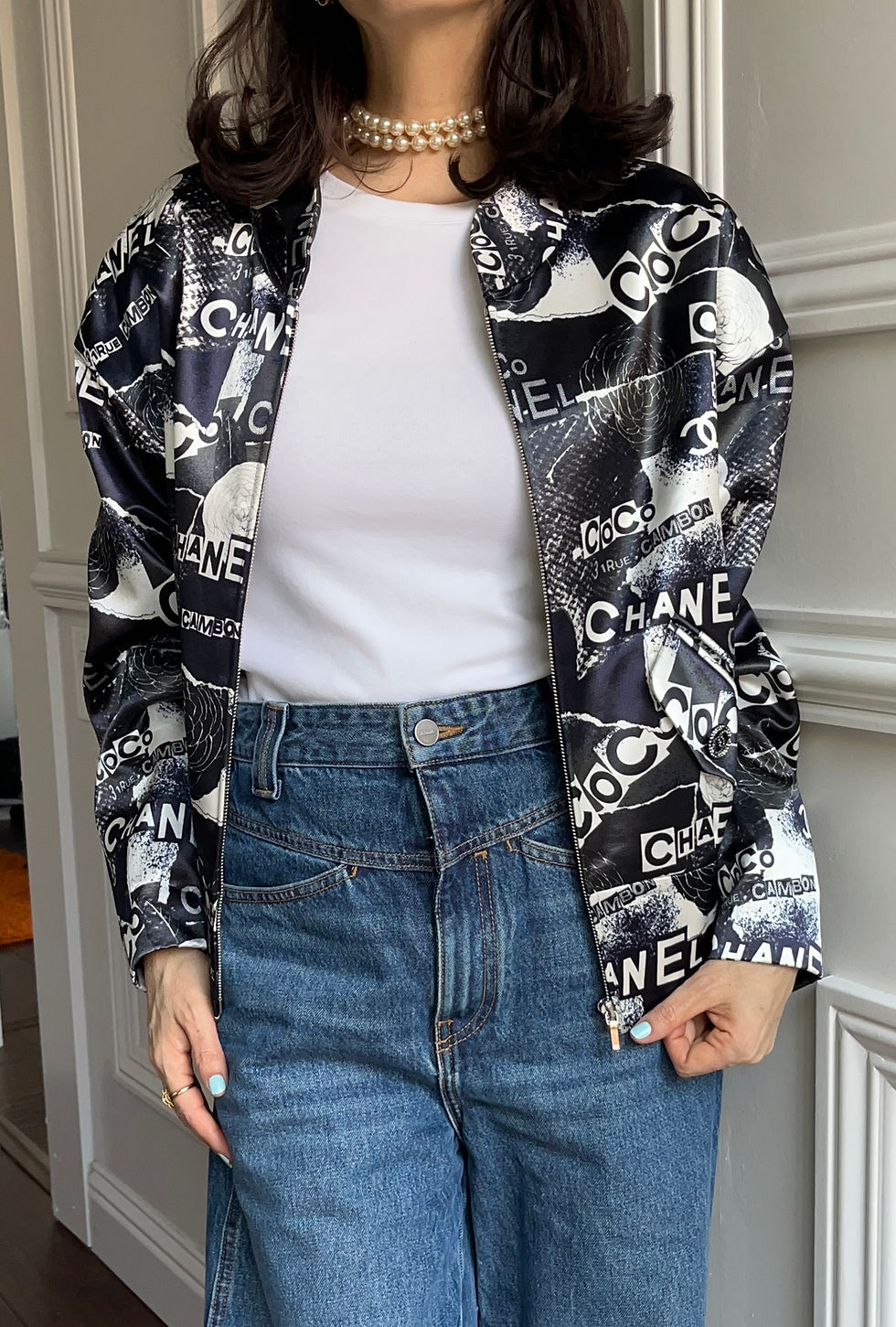 CHANEL RUE CAMBON BOMBER JACKET