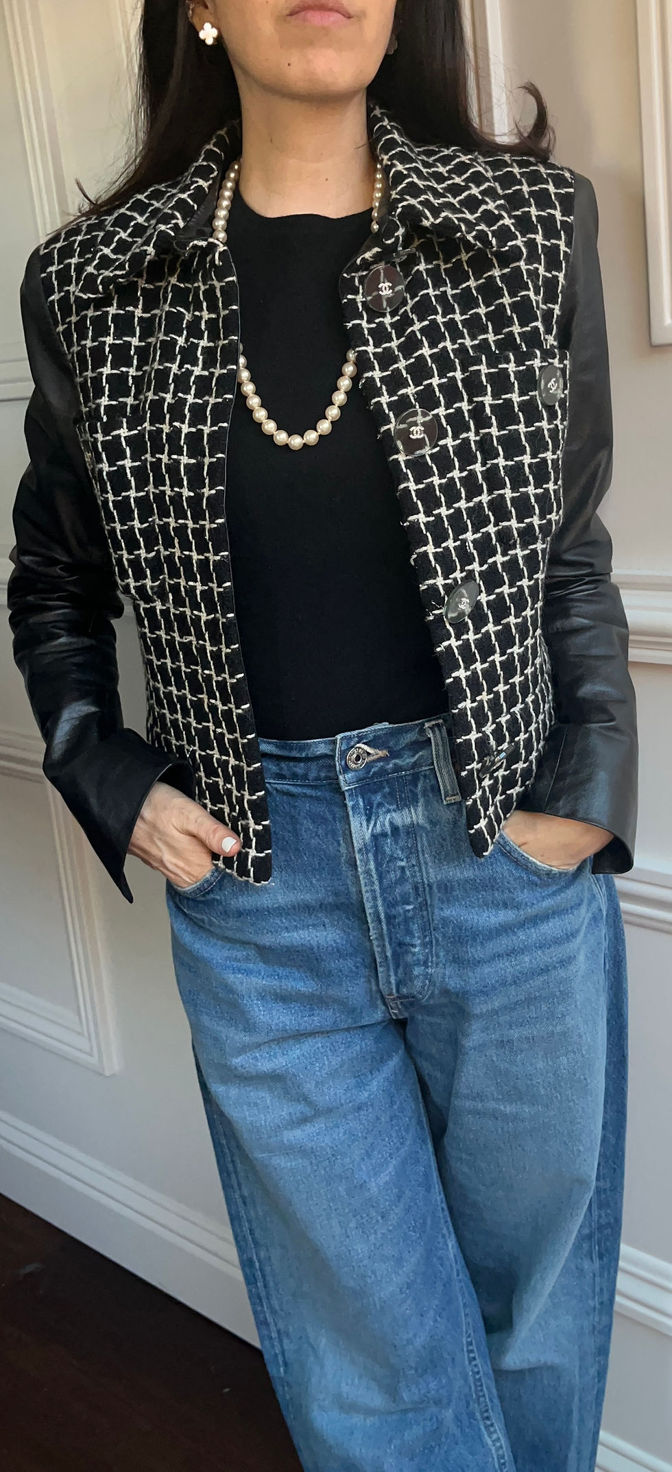 Thumbnail: CHANEL TWEED  JACKET FROM 2017 COSMOPOLITE COLLECTION