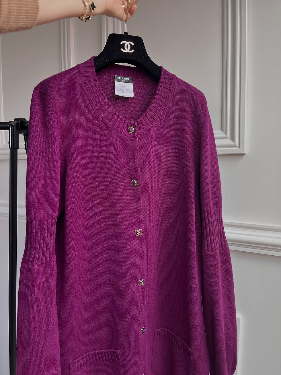 Thumbnail: CHANEL CASHMERE SWEATER/DRESS  FROM 2013 PRE- FALL  COLLECTION