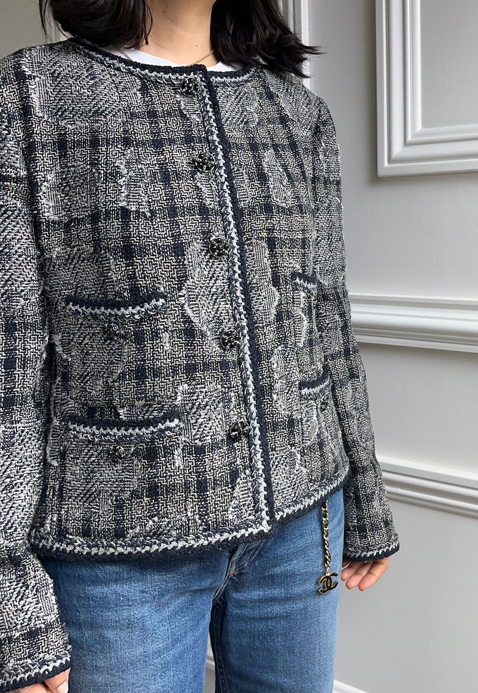 CHANEL TWEED JACKET FROM 2006 PRE- FALL COLLECTION