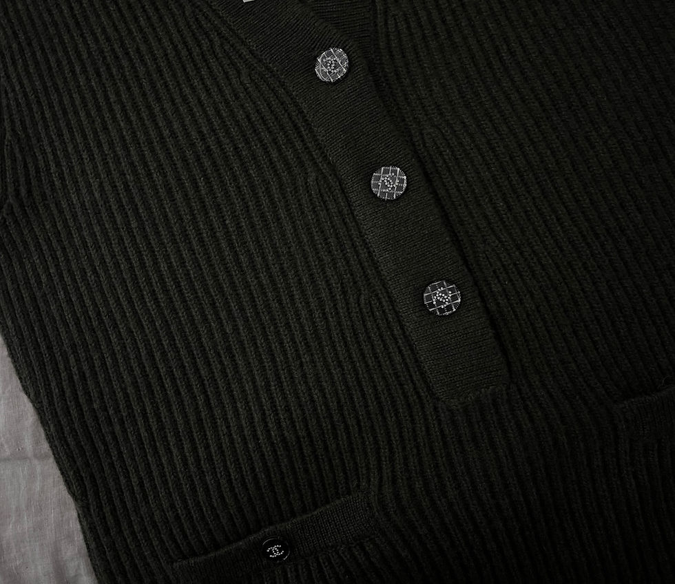 Thumbnail: CHANEL CASHMERE SWEATER/VEST  FROM 2021 PRE- FALL  COLLECTION