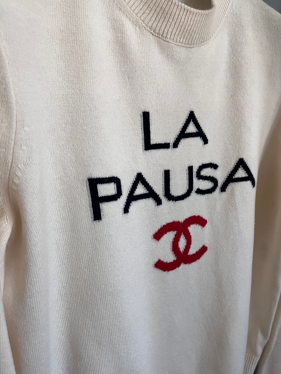 Thumbnail: CHANEL SWEATER  FROM 2019 LA PAUSA  COLLECTION