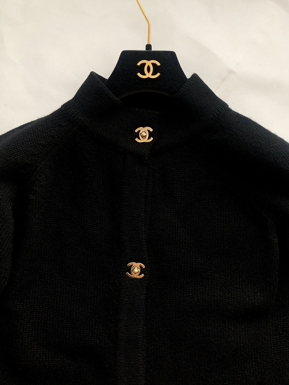 Thumbnail: CHANEL CASHMERE SWEATER FROM 2009 CRUISE COLLECTION