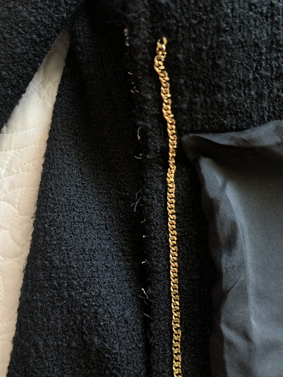 Thumbnail: chanel  double brested coat from 1994 fall collection