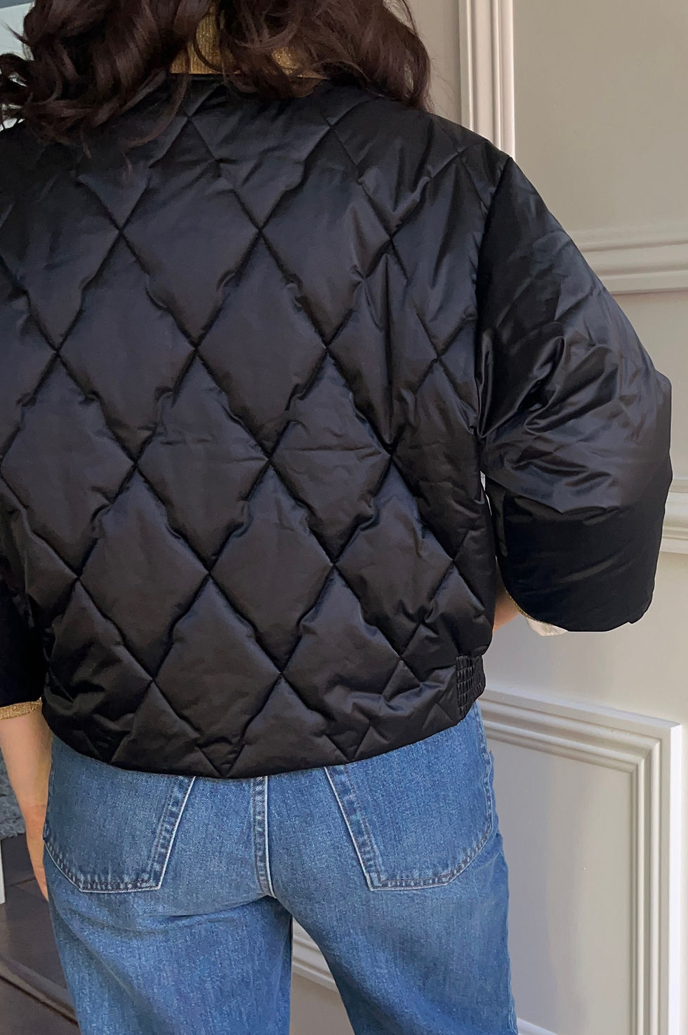 Thumbnail: CHANEL  NYLON DOWN JACKET FROM 2017 FALL COLLECTION