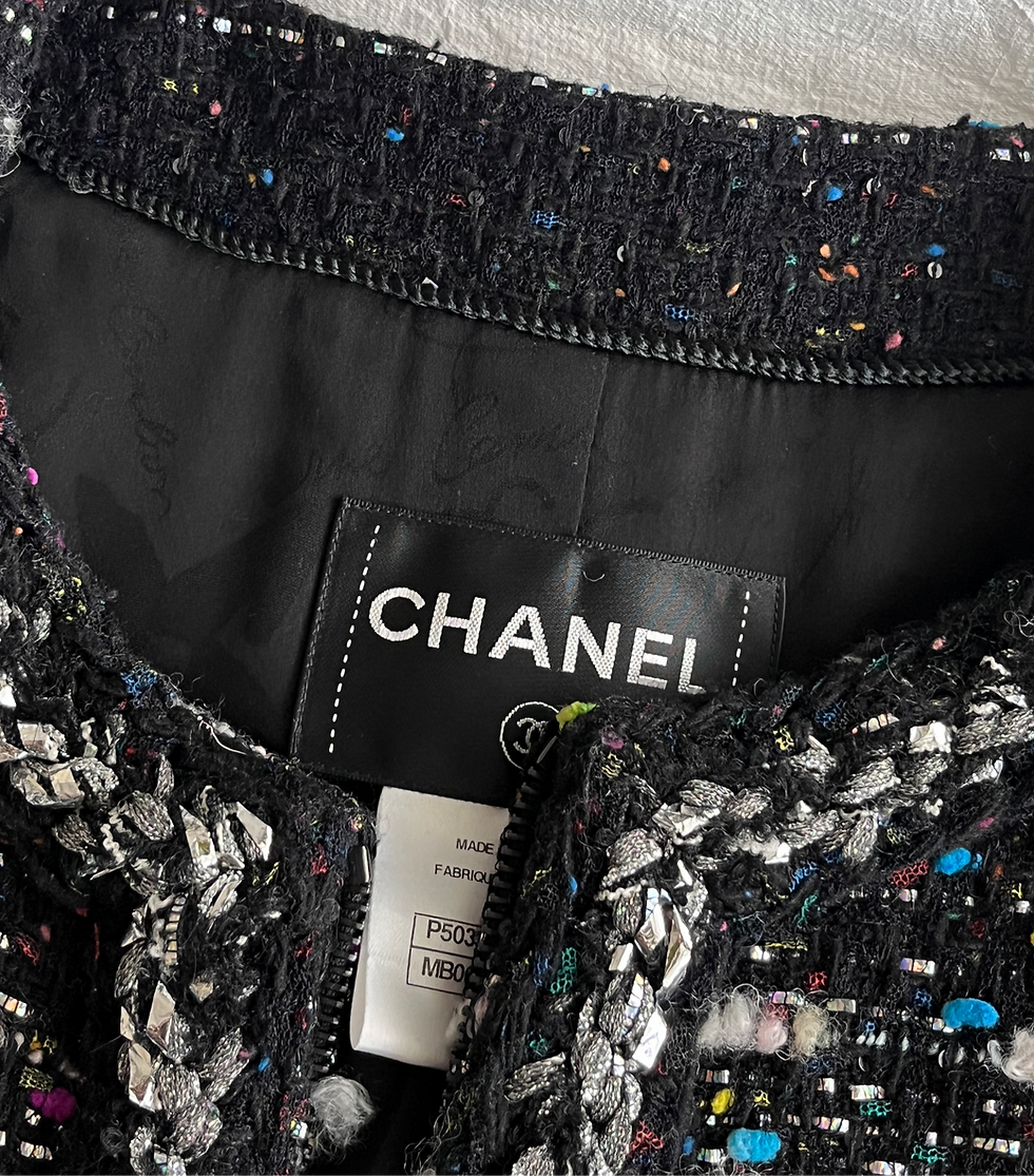 Thumbnail: CHANEL FANTASY TWEED COAT FROM 2014 FALL COLLECTION